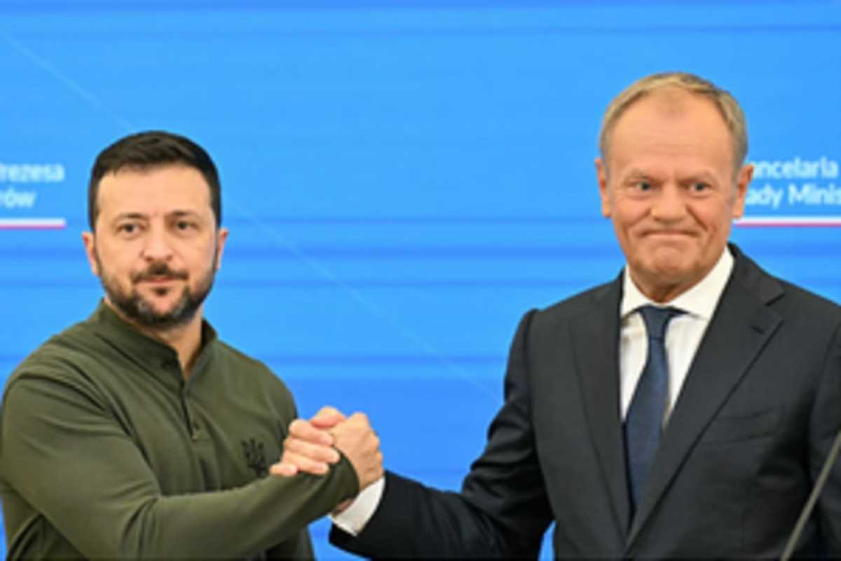 पोलैंड, यूक्रेन ने किए द्विपक्षीय सुरक्षा समझौते पर हस्ताक्षर पोलैंड, यूक्रेन ने किए द्विपक्षीय सुरक्षा समझौते पर हस्ताक्षर